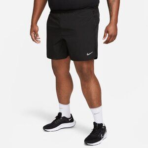 Men's Nike Dri-FIT Challenger 7-in. Brief-Lined Short Color: Black Size: XL